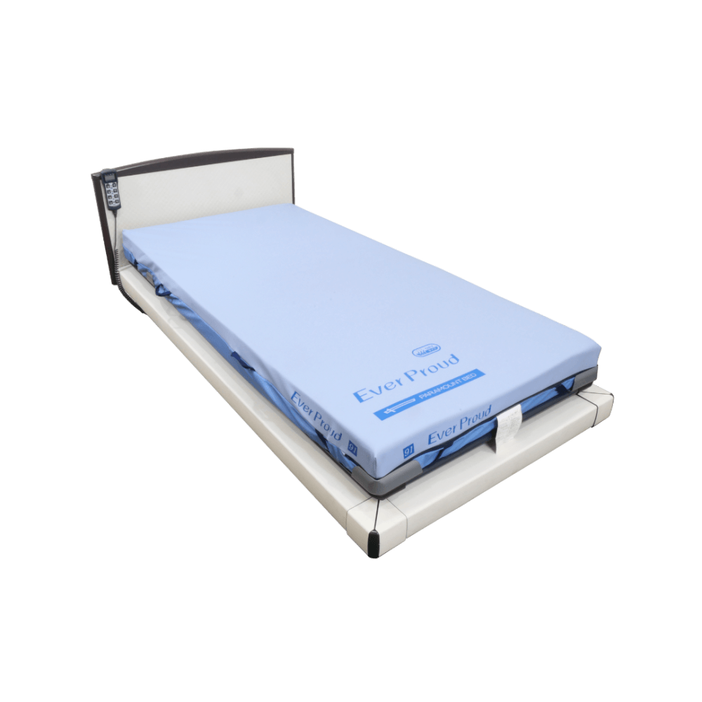 เตียงผู้ป่วยไฟฟ้า PARAMOUNT BED รุ่น Intime 1000 สีขาว พร้อมที่นอน รุ่น Ever Proud_5